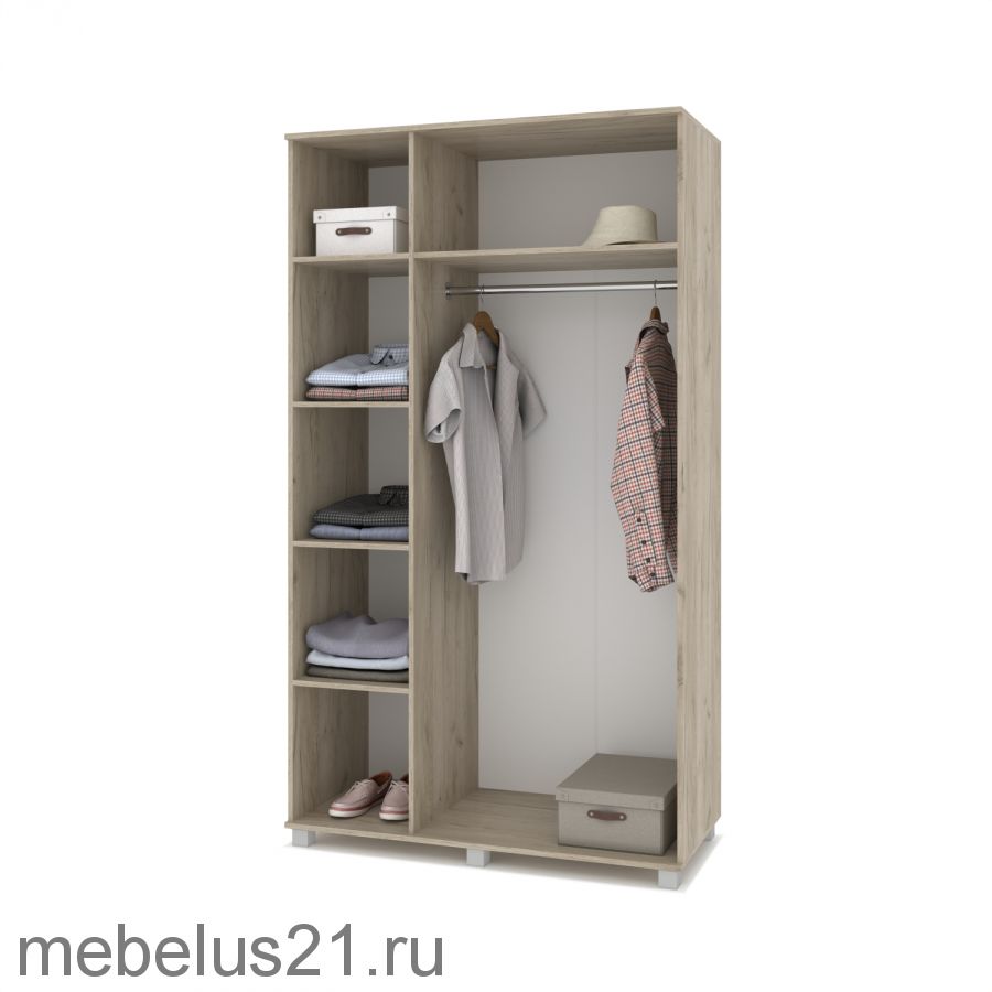 Шкаф 3-х створчатый  с зеркалом Е-31