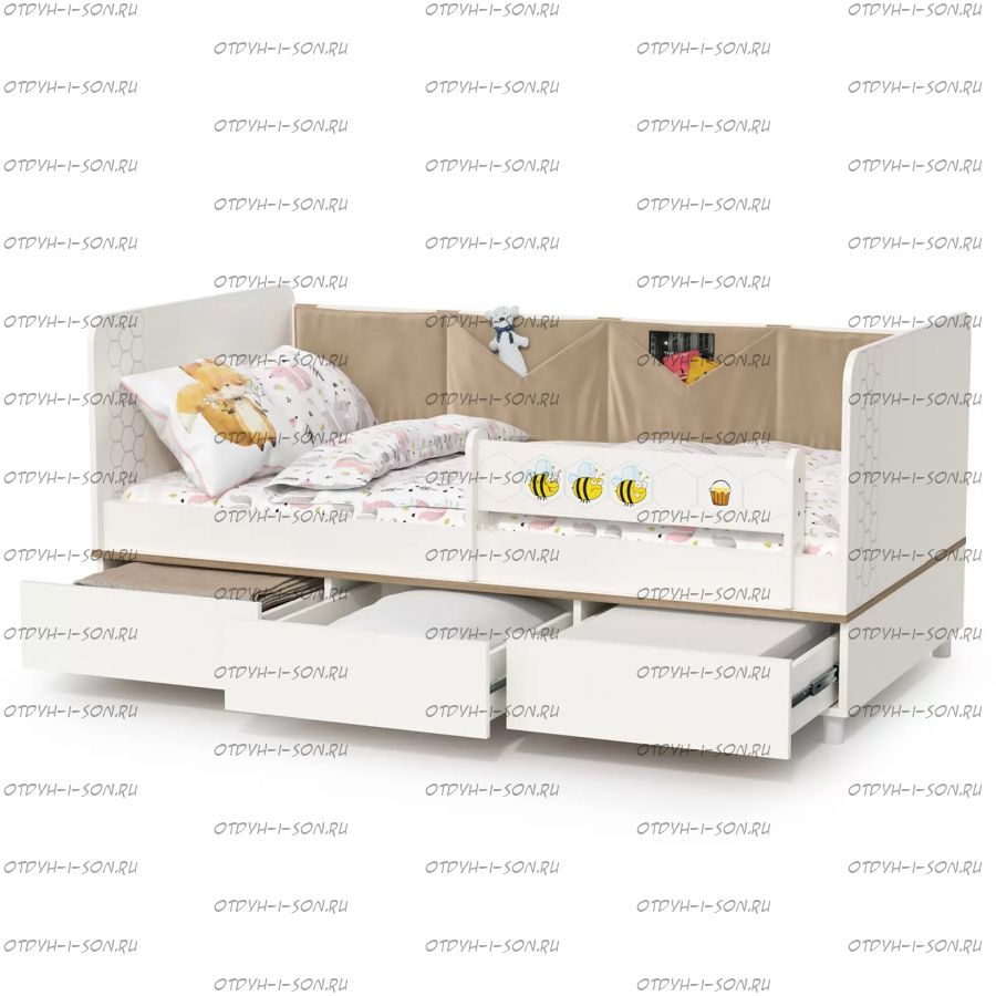 Кровать детская с ящиками Эйп