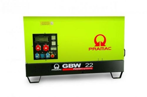 Дизельный генератор Pramac GBW22Y (230 V, Linz) в кожухе