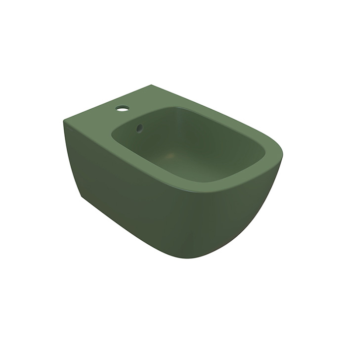 Изображение Подвесное зеленое биде Globo Genesis GNS09 55х36