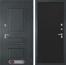 Входная дверь Лабиринт ATLANTIC 29 Черный кварц