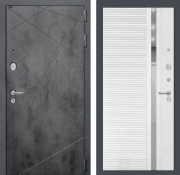 Дверь входная Лабиринт LOFT 31 Белый софт