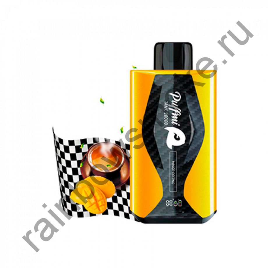 Электронная сигарета Puffmi Tank 20000 - Mango Oolong (Манговый Улун)