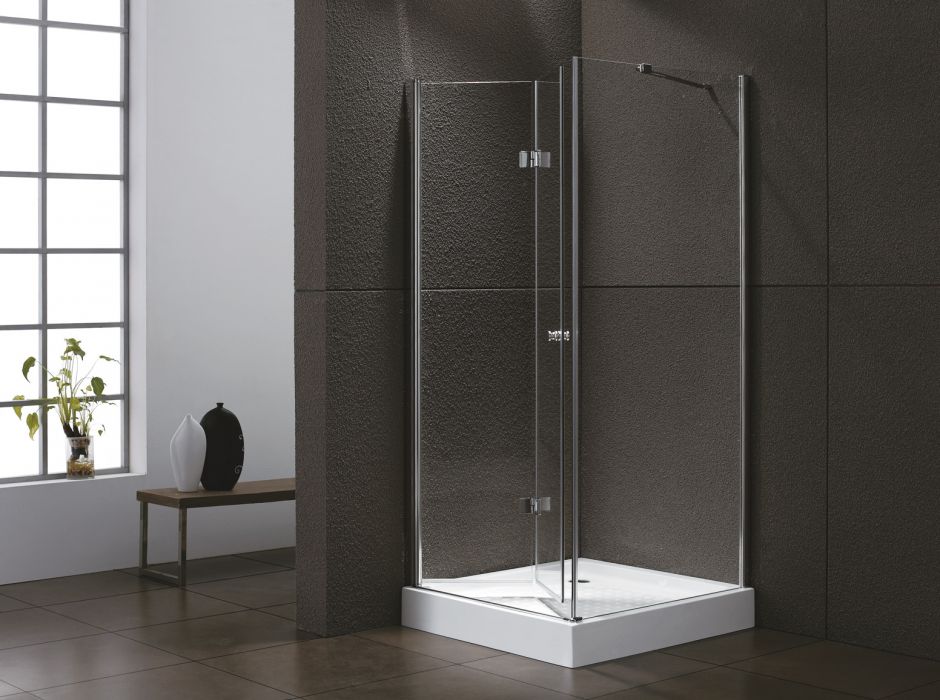 Изображение Душевой уголок CEZARES ELENA-W-ASH-1-100/90-C-Cr