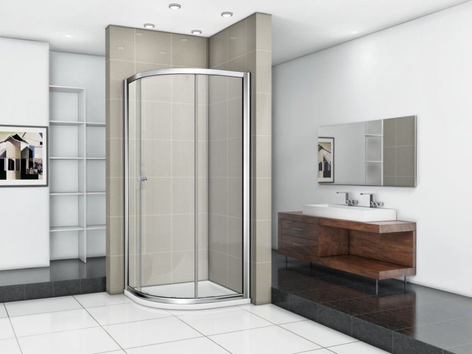 Изображение Душевой уголок CEZARES PRATICO-R-1-90-P-Cr