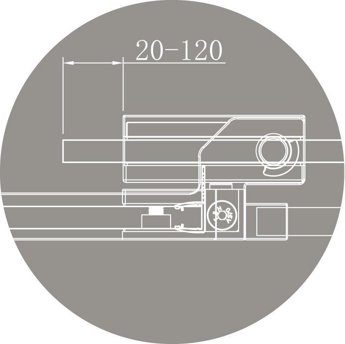 Душевой уголок CEZARES SLIDER-AH-1-80-100/110-C схема 9