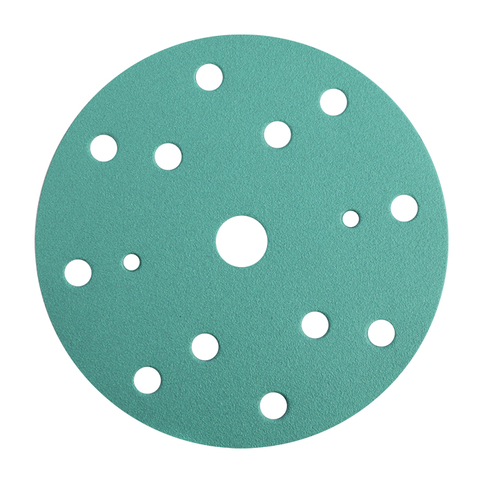 Radex GREEN FILM Абразивный круг д.150мм 15 отв. Р100, в упаковке 100шт.