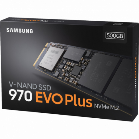 Накопитель SSD M2 500Gb Samsung 970 EVO Plus MZ-V7S500BW