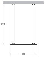 Душевая перегородка CEZARES LIBERTA-L-2-80-120 схема 22