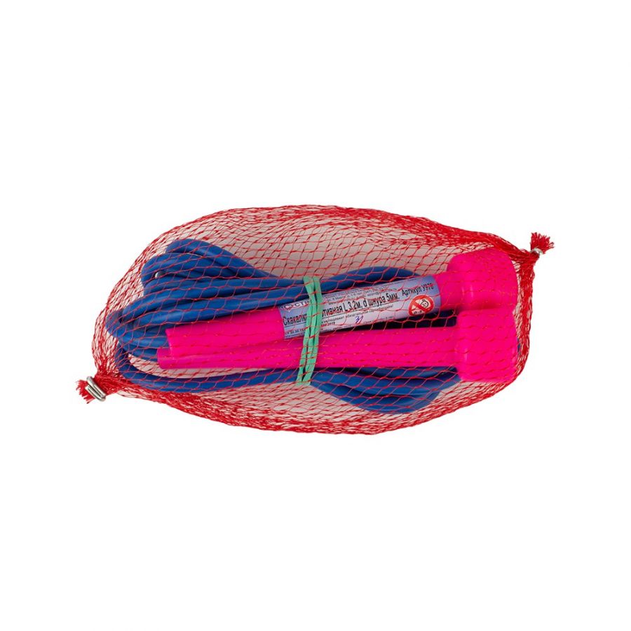 Скакалка спортивная L3,2м, d шнура 5мм