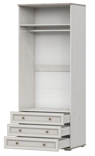 Шкаф Александрия ШК-208 Серия 3 Сосна Санторини светлый