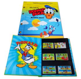 КОЛЛЕКЦИЯ 102 вкладыша DONALD DUCK №5 в АЛЬБОМЕ (привет из 90х). VF-VF+ Oz