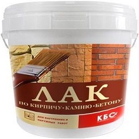 Лак по Камню и Кирпичу КБС БС-87 2.5л Акриловый без Запаха для Внутренних и Наружных Работ.