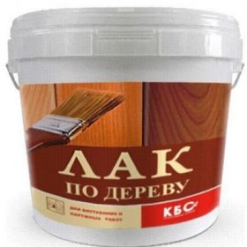 Лак по Дереву КБС БС-86 1л Акриловый без Запаха для Внутренних и Наружных Работ.