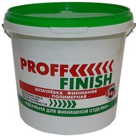 Шпатлевка Финишная КБС Proff Finish БС-128 28кг Полимерная, Белая.