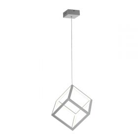 Подвесной Светильник Citilux Куб CL719200 LED Белый / Ситилюкс.