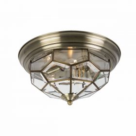 Люстра Потолочная Витражная Citilux Витра-1 CL442530 Бронза / Ситилюкс.