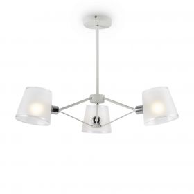 Люстра на Штанге Freya Gino FR5108PL-03CH Белый, Металл / Фрея.