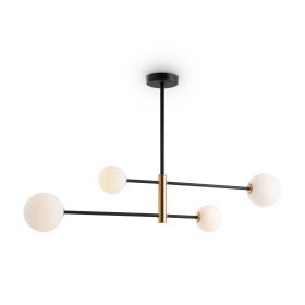 Люстра Freya Sphirity FR5376CL-04B Черный, Белый.