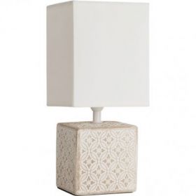 Лампа Настольная Arte Lamp Fiori A4429LT-1WA Античный Белый, Белый / Арт Ламп.