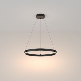 Светильник Подвесной Светодиодный Maytoni Rim MOD058PL-L32B3K Черный.