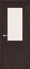 Межкомнатная Дверь с Экошпоном Bravo Браво-7 Wenge Melinga / Magic Fog 700x2000мм (Полотно 1шт) / Браво.