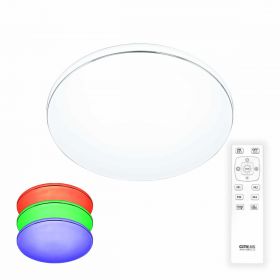 Светильник с Пультом Citilux Лаконика CL725330G LED RGB Белый / Ситилюкс.