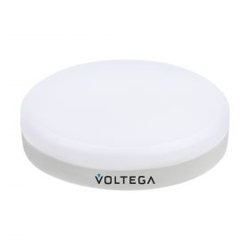 Лампа Светодиодная Voltega GX53 12W 2800K 7774 Белая, Пластик / Вольтега.