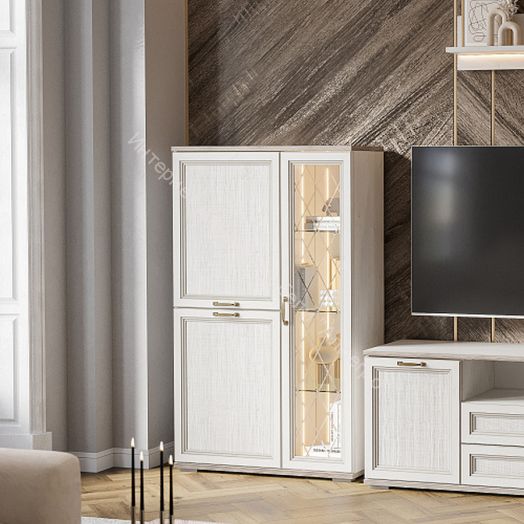 Гостиная Александрия Серия 3 Сосна Санторини светлый