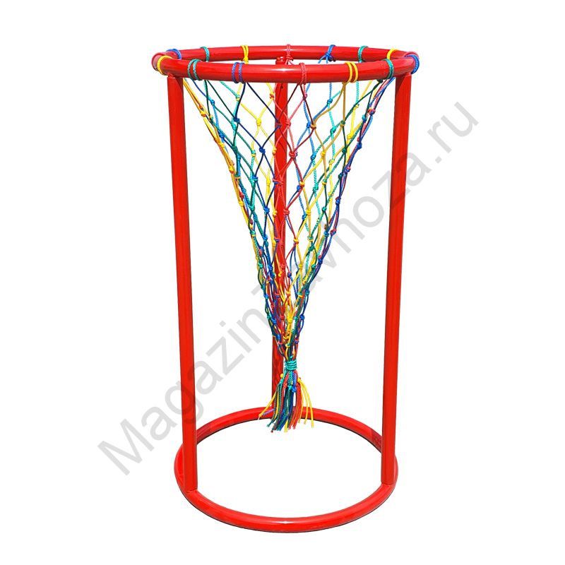 Корзина Детская Для Заброса Мячей "Весёлые Старты"-1