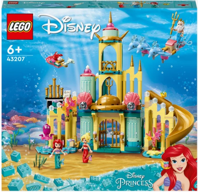 Конструктор LEGO Disney Princess 43207 Подводный дворец Ариэль