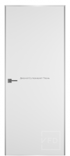 Invisible  Reverse  Финиш-грунт  BE  4x4 Скрытая дверь под покраску , кромка хром с 4х сторон , полный комплект