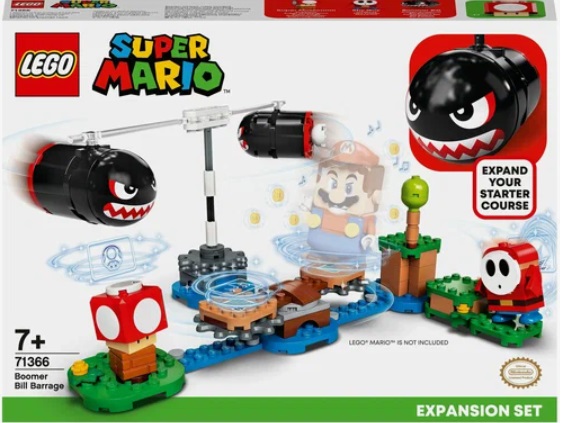 Конструктор LEGO Super Mario 71366 Дополнительный набор Огневой налёт Билла-банзай, 132 дет.