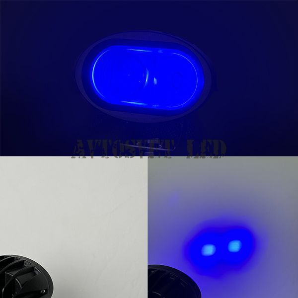 Светодиодная фара AS2B-20W SPOT Blue дальнего света