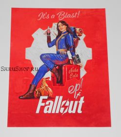 Автограф: Элла Пернелл. Fallout
