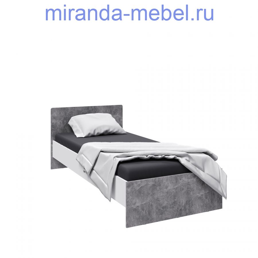 Спальня Лючия кровать 0,9