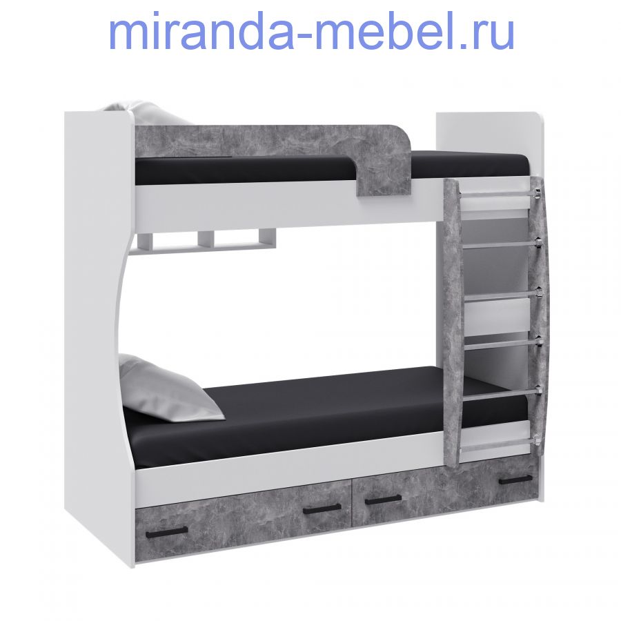 Спальня Лючия кровать двойная