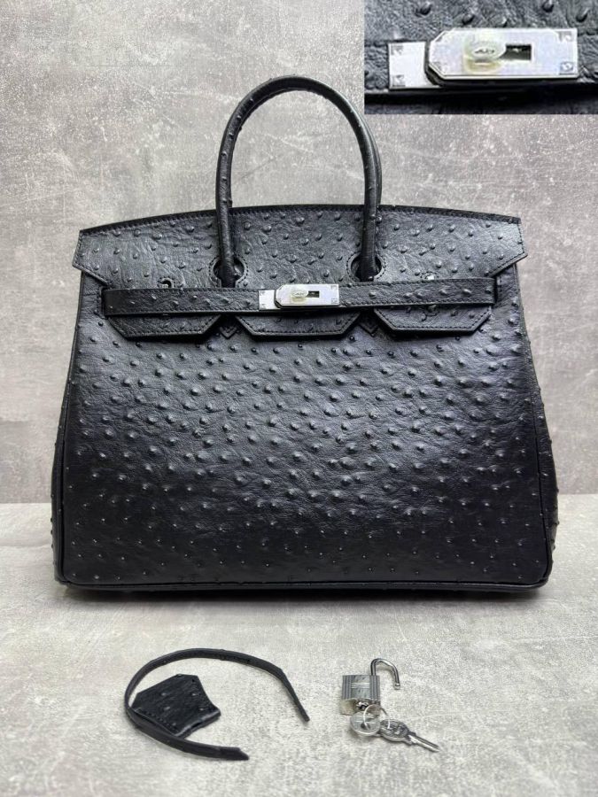 Сумка HERMES Birkin страус 35 см
