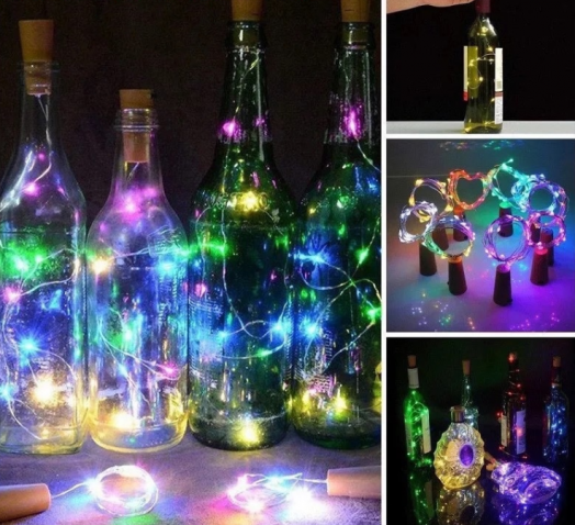 Светодиодная гирлянда для бутылок 50240
