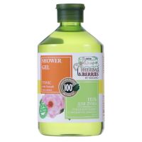 Гель для душа, тонизирующий, "Herbal & Berries" от Modamo, экстракт дамасской розы, 500 мл