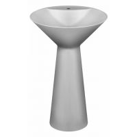 Напольная раковина Gessi Cono 45909 54,6х54,6 схема 1