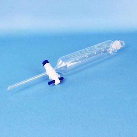 Воронка делительная цилиндрическая ВД-1-250, объём 250 мл, с фторопластовым краном, ISO 4800