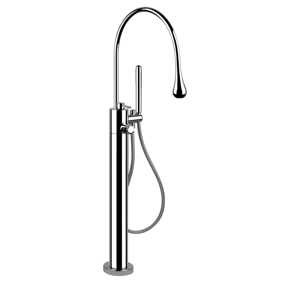 Смеситель для ванны и душа Gessi Goccia 24978 схема 1