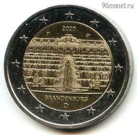 Германия 2 евро 2020 D