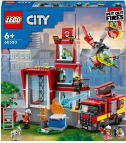 Конструктор LEGO City Fire 60320 Пожарная часть, 540 дет.