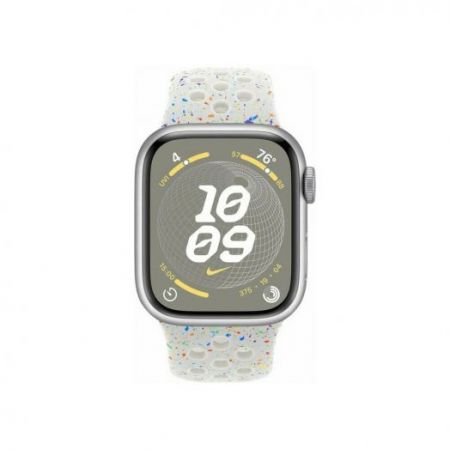 Часы Apple watch S9 41 Silver Pure Platinum Nike M/L