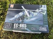 Цветная сборная модель вертолета EC-665 Тигр в масштабе 1:72