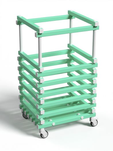 Корзина для инвентаря пластиковая в бассейн