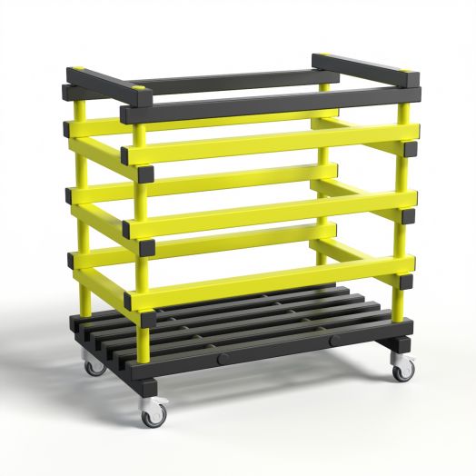 Корзина для инвентаря пластиковая в бассейн 1000х600х1000 мм