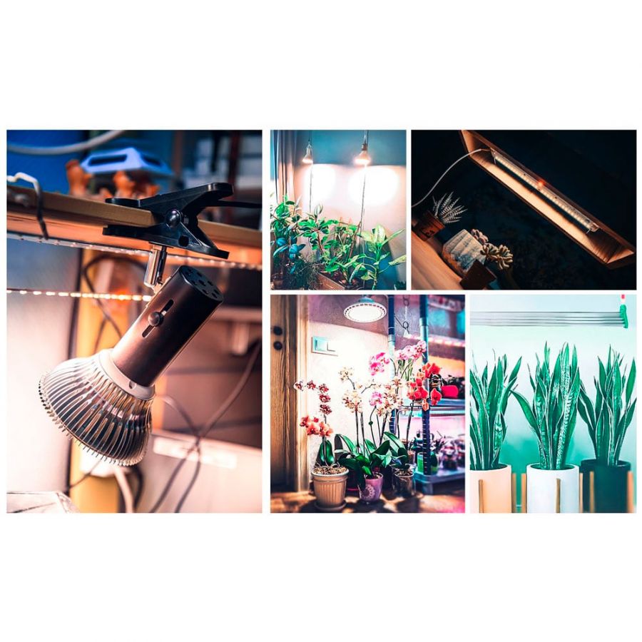 Фитолампа светодиодная МИНИФЕРМЕР Е27 SMD 25W (спектр на выбор)